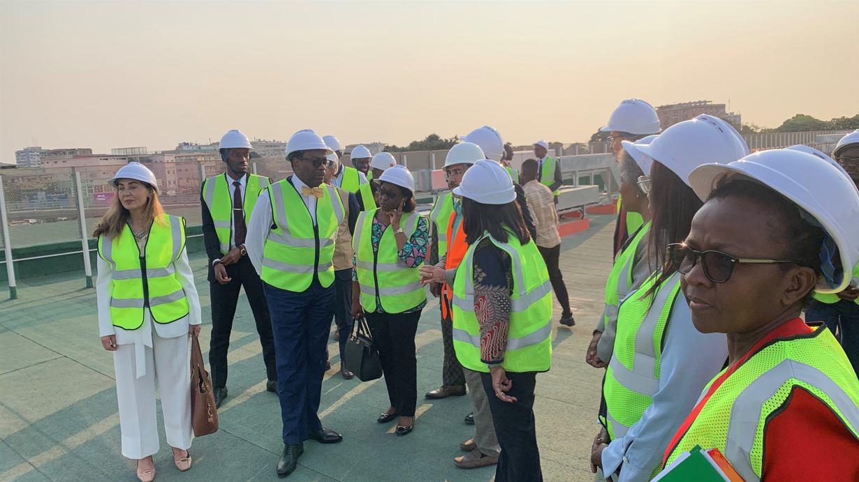 African Development Bank President inspected the Angola Science and Technology Development Project（Phase I）
